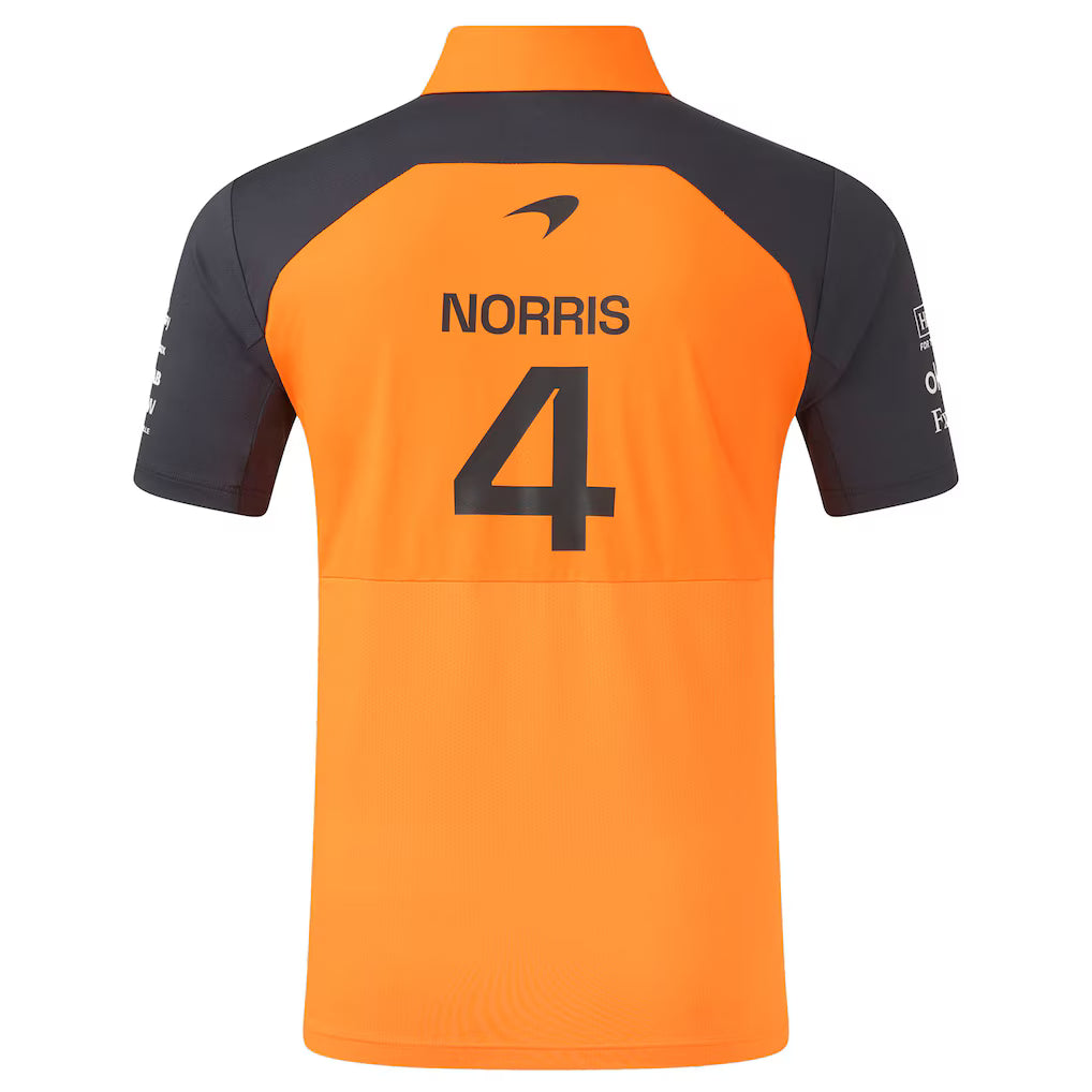 Mclaren Men's Polo Shirt Lando Norris Autumn Glory 2025-RP Teamwear