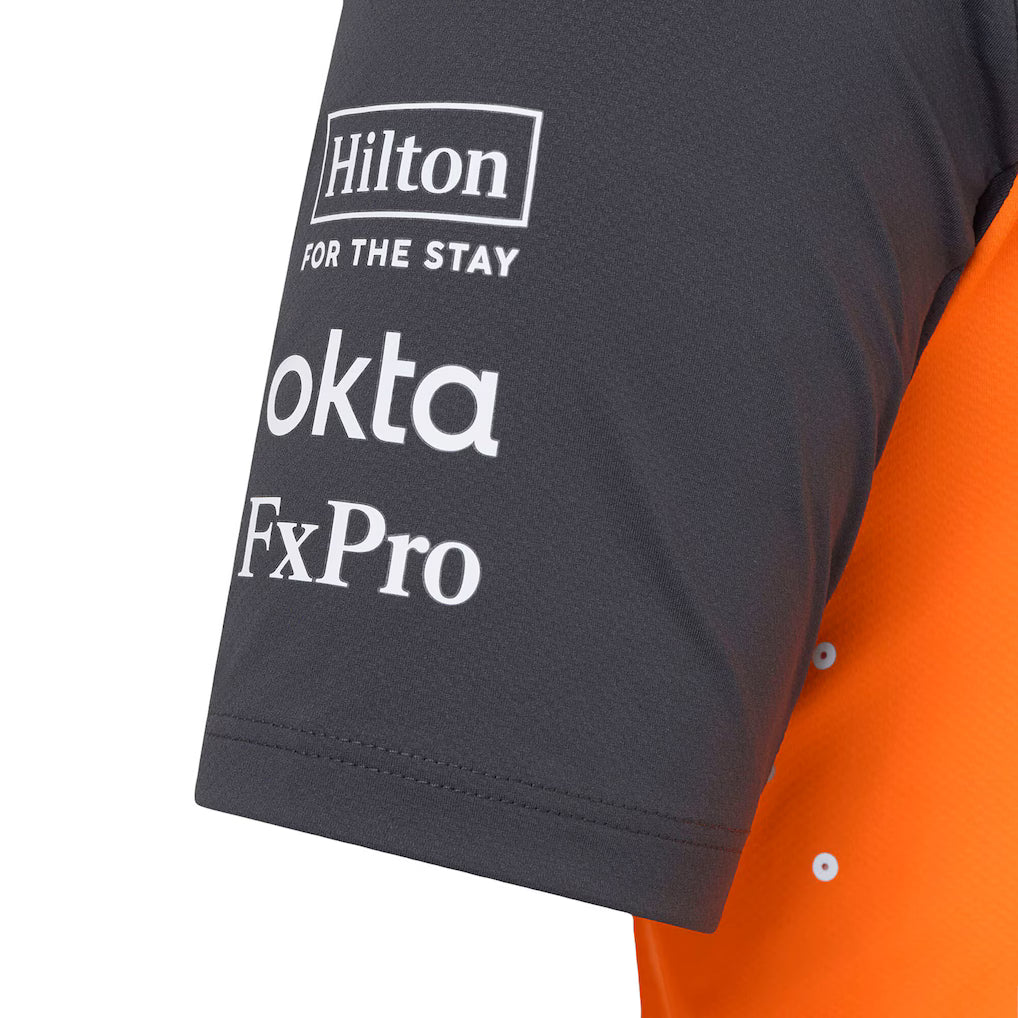 Mclaren Men's Polo Shirt Lando Norris Autumn Glory 2025-RP Teamwear