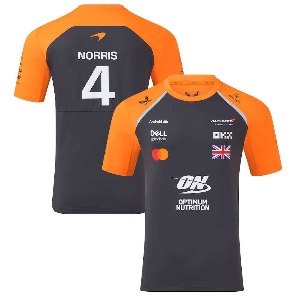 Mclaren Kids Set Up T-Shirt Lando Norris Phantom 2025-RP Teamwear