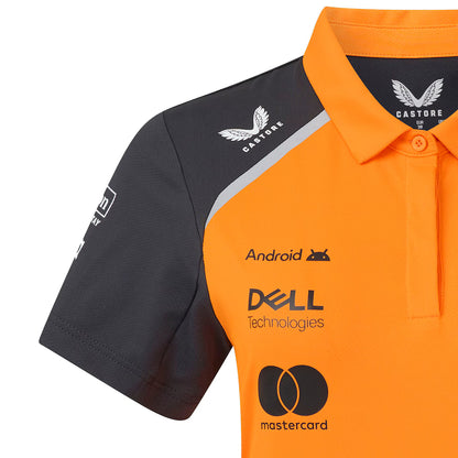 Mclaren Women's Polo Shirt Oscar Piastri Autumn Glory 2025-RP Teamwear