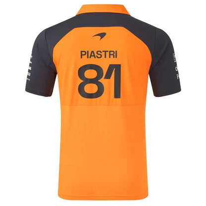 Mclaren Men's Polo Shirt Oscar Piastri Autumn Glory 2025-RP Teamwear