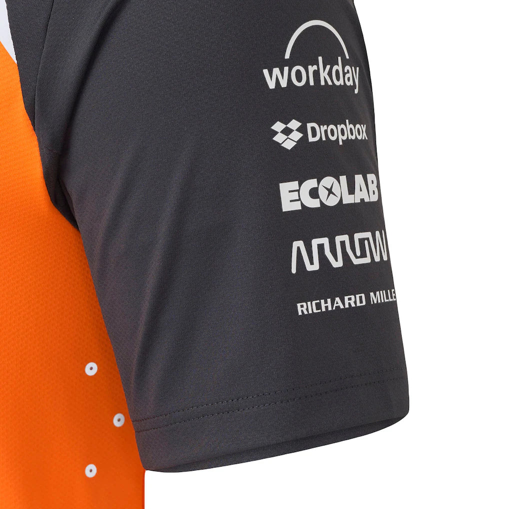 Mclaren Men's Polo Shirt Oscar Piastri Autumn Glory 2025-RP Teamwear