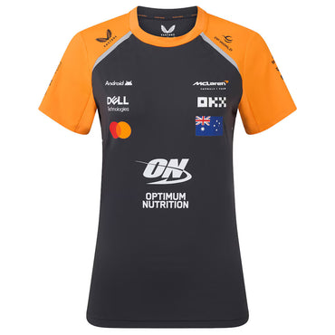 Mclaren Women's Set Up T-Shirt Oscar Piastri Phantom 2025-RP Teamwear