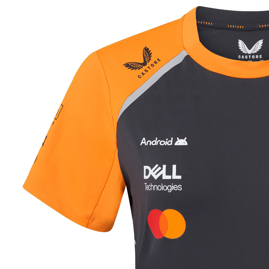 Mclaren Women's Set Up T-Shirt Oscar Piastri Phantom 2025-RP Teamwear