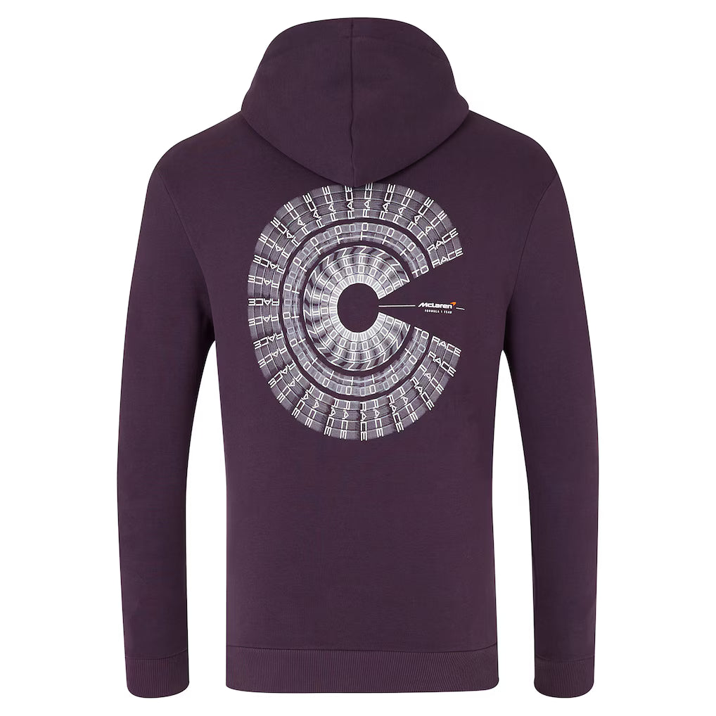 McLaren Kids Born To Race Hoodie Purple 2025 - Fanwear