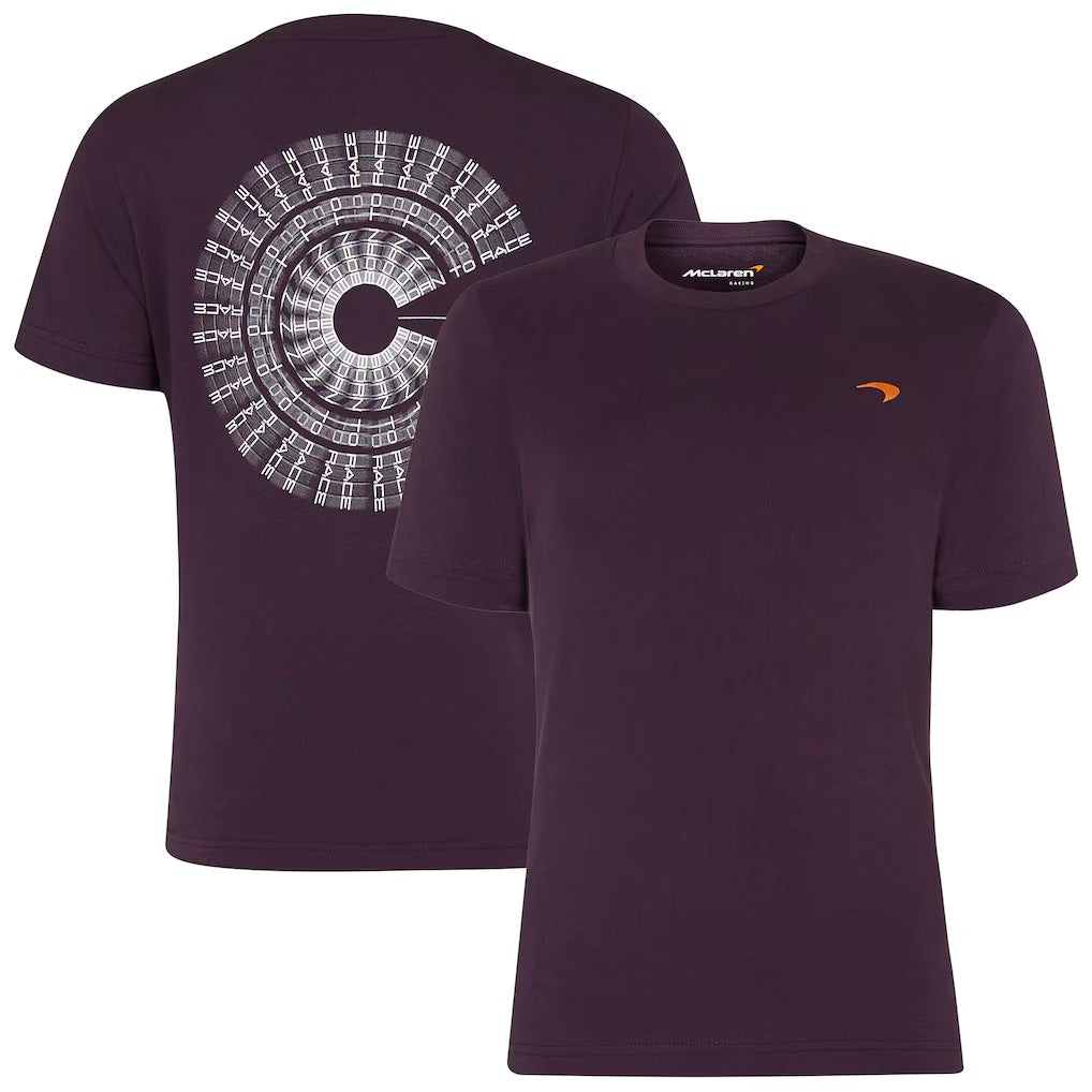 McLaren Kids Born To Race T-Shirt Purple 2023 - Fanwear