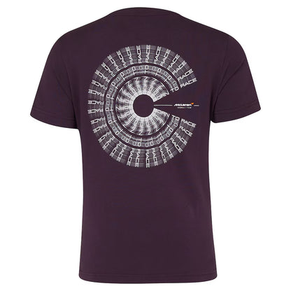 McLaren Kids Born To Race T-Shirt Purple 2023 - Fanwear