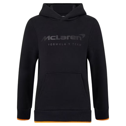 McLaren Kids Core Essentials Hoodie Black 2025 - Fanwear
