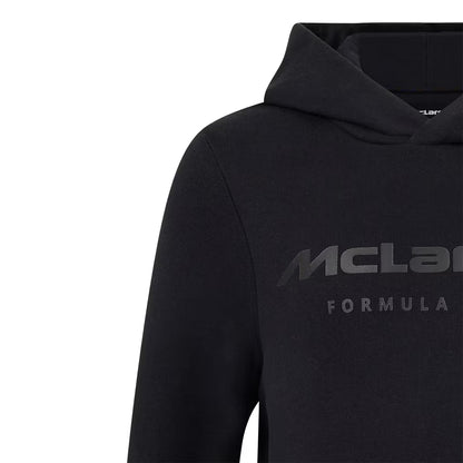 McLaren Kids Core Essentials Hoodie Black 2025 - Fanwear