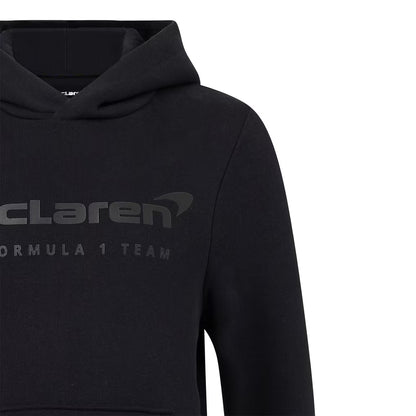 McLaren Kids Core Essentials Hoodie Black 2025 - Fanwear