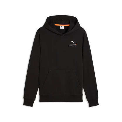 Mclaren Mens Team Core Essentials Logo Hoodie Black 2026 - Fanwear