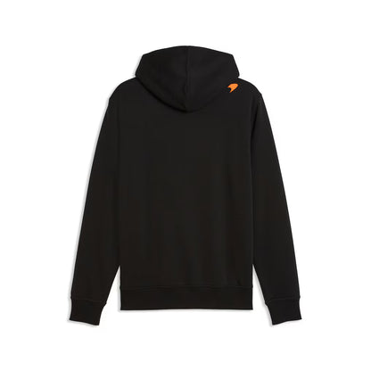 Mclaren Mens Team Core Essentials Logo Hoodie Black 2026 - Fanwear