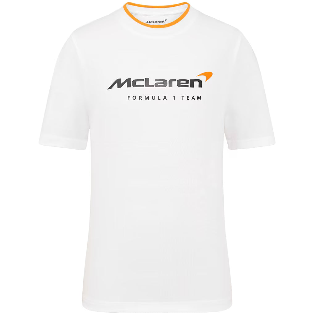McLaren Kids Core Essentials T-Shirt White 2025 - Fanwear