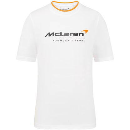 McLaren Kids Core Essentials T-Shirt White 2025 - Fanwear