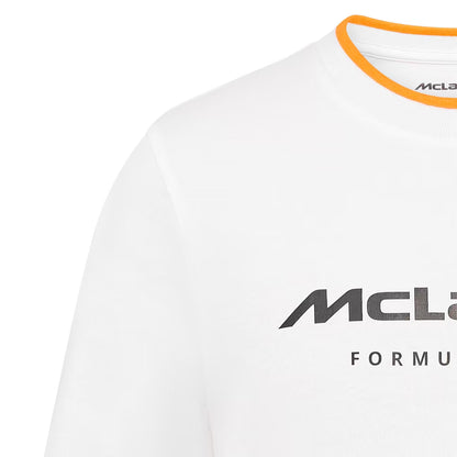 McLaren Kids Core Essentials T-Shirt White 2025 - Fanwear