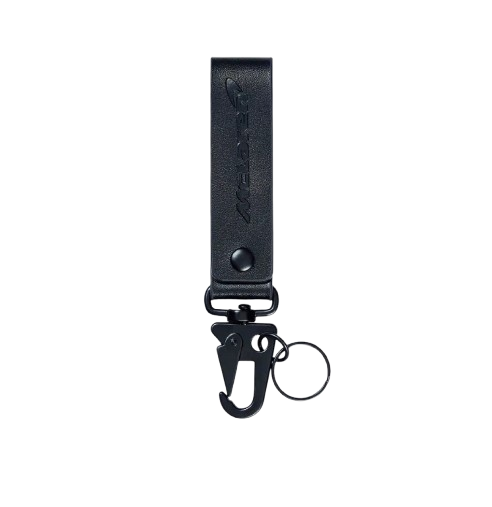 McLaren F1 Team Leather Loop Keyring - Fanwear