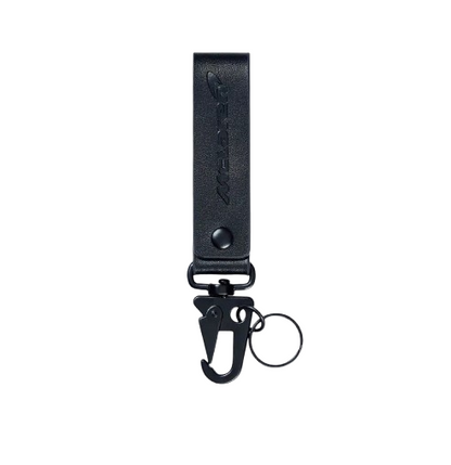McLaren F1 Team Leather Loop Keyring - Fanwear