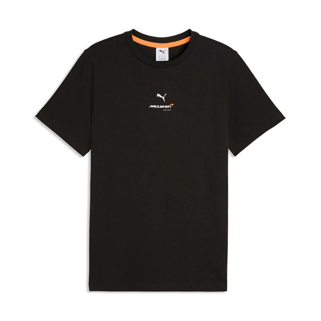 Mclaren Men's Small Logo T-shirt Black Glow Heather 2026 - Fanwear