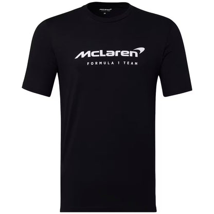 Mclaren Women's Miami Neon Logo T-Shirt Black 2022-Fanwear
