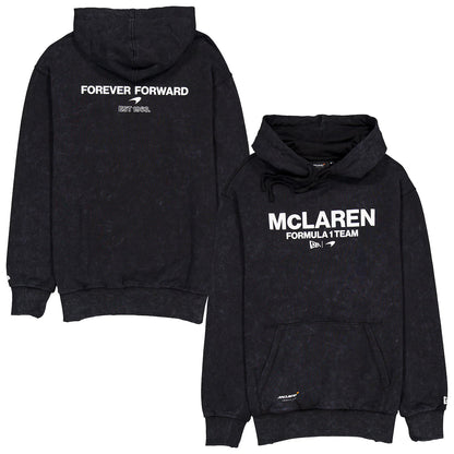 Mclaren Wrdmark Oversized Hoodie Black 2024-Fanwear