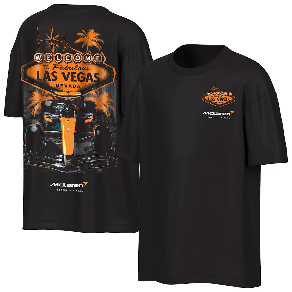 Mclaren Raceway Series Vegas Nl Heavyweight T-Shirt Men's Black 2025-Fanwear
