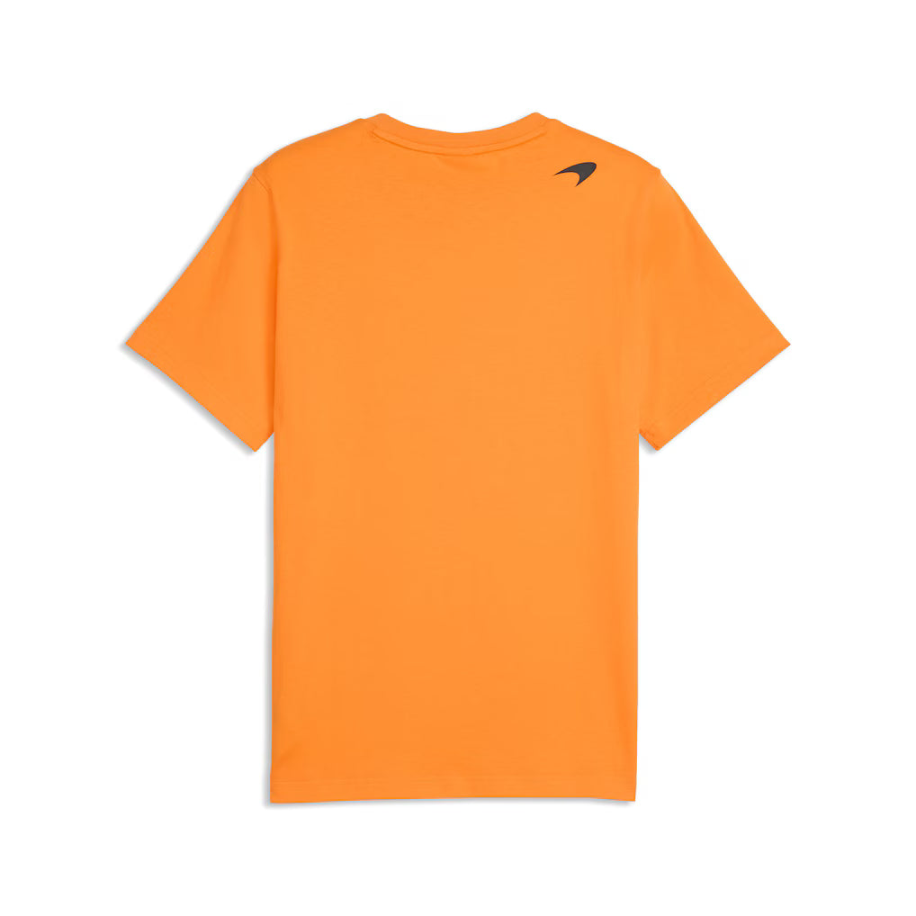 Mclaren Men's Small Logo T-shirt Papaya Glow Heather 2026 - Fanwear