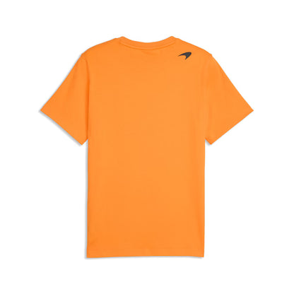 Mclaren Men's Small Logo T-shirt Papaya Glow Heather 2026 - Fanwear