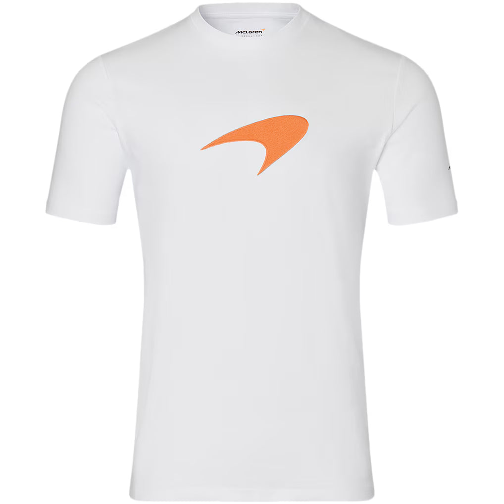 Mclaren Men's Speedmark T-Shirt Brilliant White 2025-Fanwear