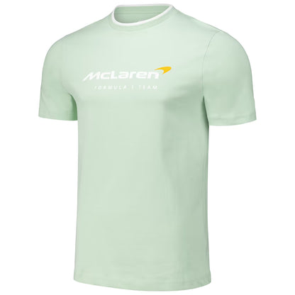 McLaren Men's Core Essentials T-Shirt Smoke Green 2025 - Fanwear