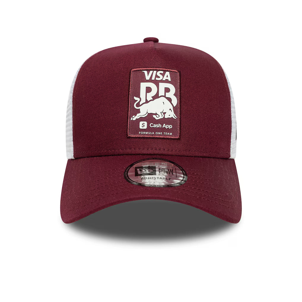 Rb Visa Cash App Seasonal EF Trucker Dark Red Cap 2025-Fanwear