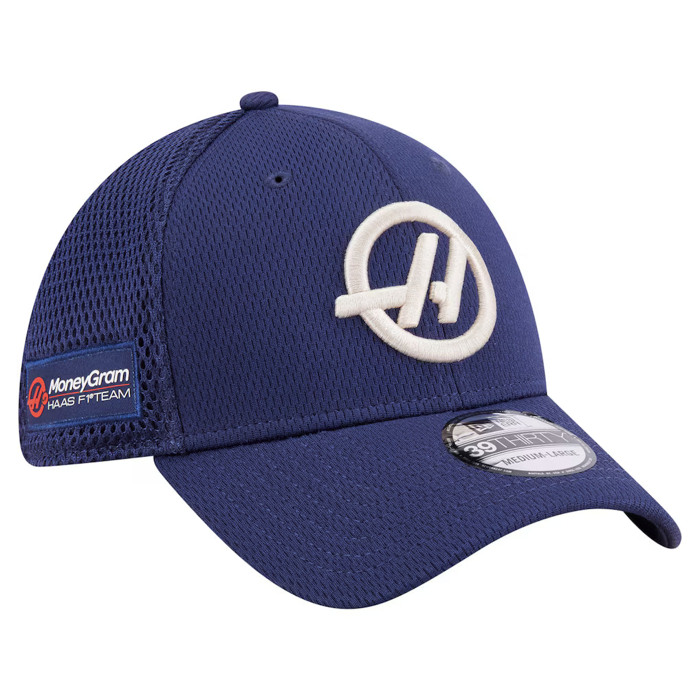 Haas F1 Dashmark Navy Cap 2025-Fanwear