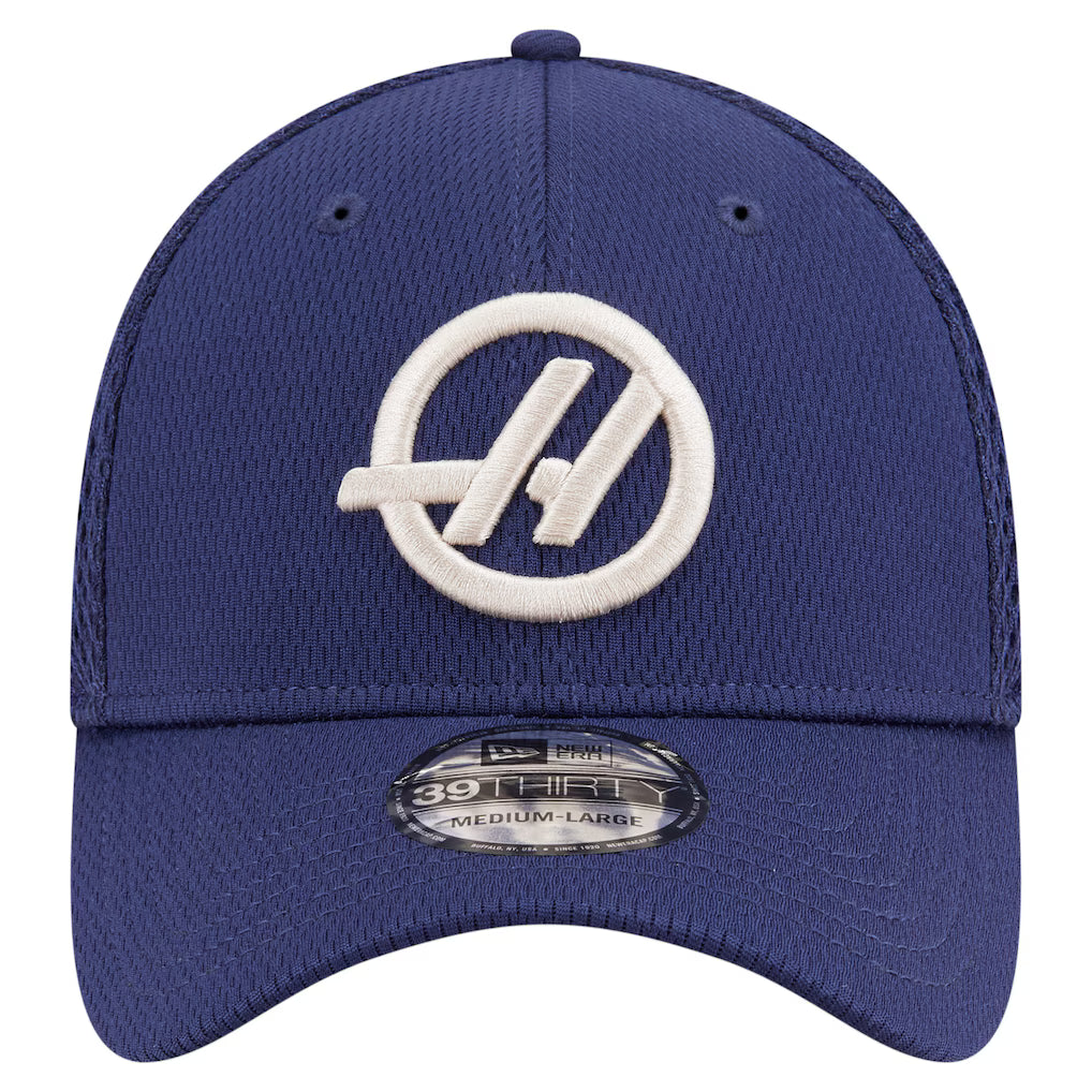 Haas F1 Dashmark Navy Cap 2025-Fanwear
