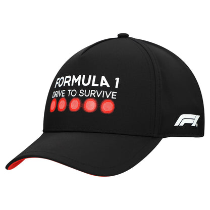 F1 Dts Baseball Black Cap 2025-Fanwear