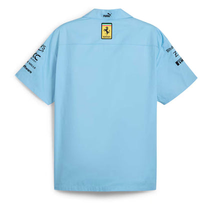 Scuderia Ferrari Special Edition Team Miami Shirt Lazor Blue 2024-RP Teamwear