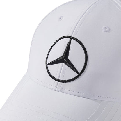 Mercedes Women's Baseball Cap Lt White 2025 OSFW-RP Teamwear