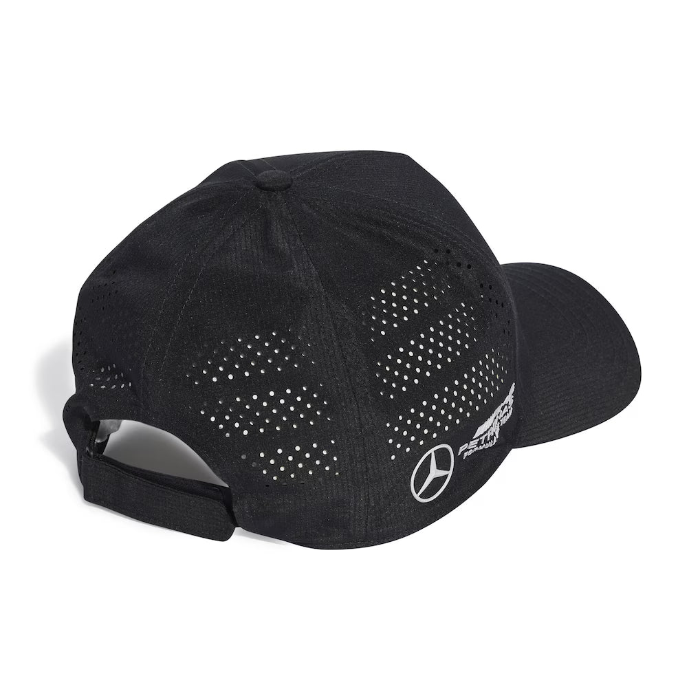 Mercedes Men's Mechanic Trucker Cap Black 2025 OSFM-RP Teamwear