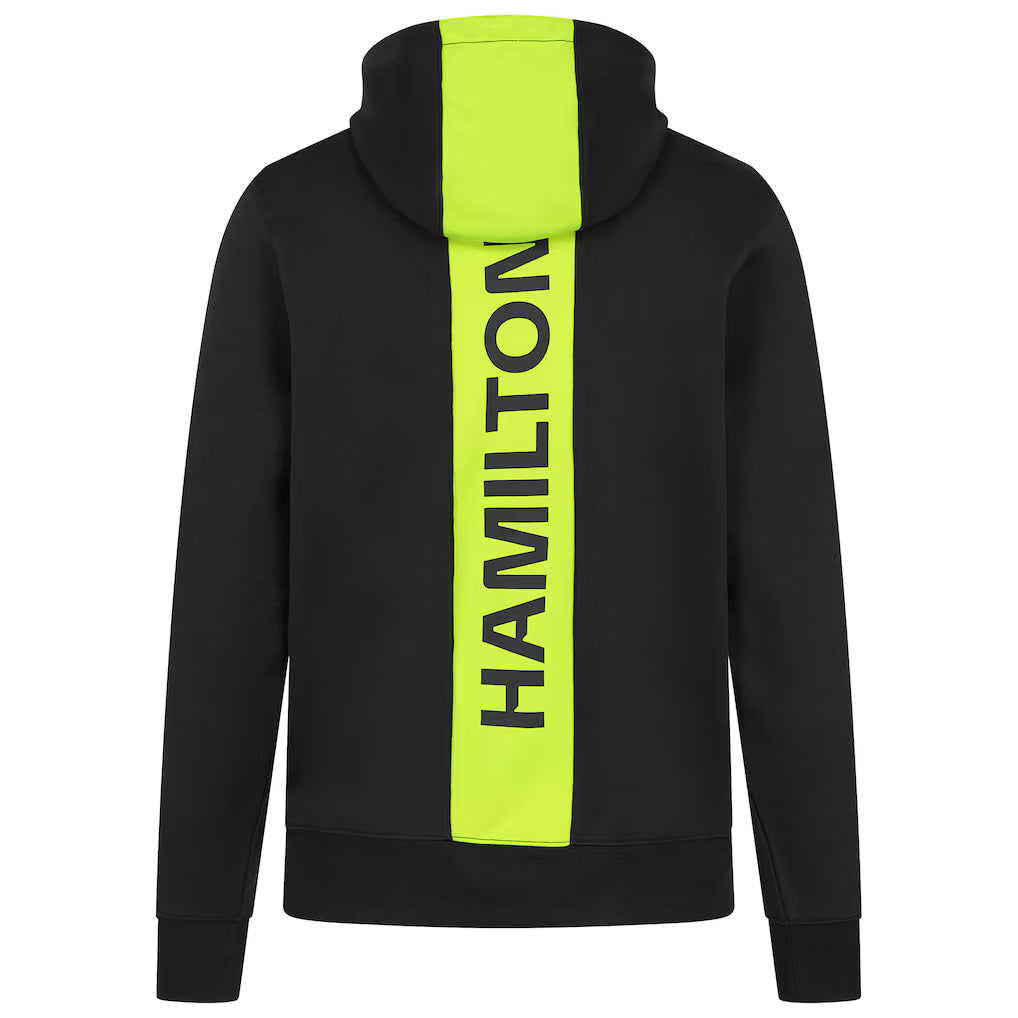 Mercedes-AMG Petronas Formula 1 Team Men's Lewis Hamilton Hoodie Black 2024-Fanwear