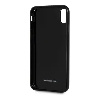 Mercedes iPhone XS Max Hard Case - PU Carbon Fiber Dynamic Pattern