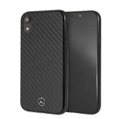 Mercedes iPhone XR Hard Case - PU Carbon Fiber Dynamic Pattern