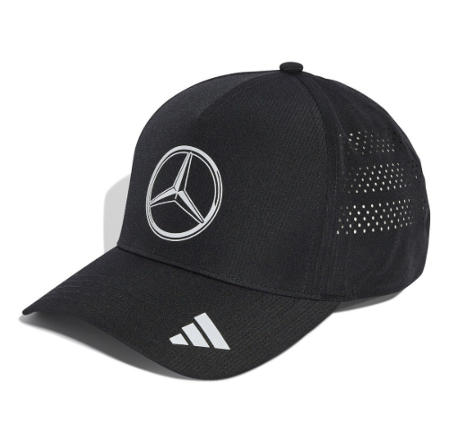 Mercedes Kids Mechanic Trucker Cap Black 2025 OSFY-RP Teamwear
