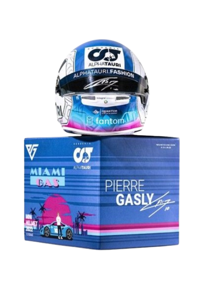 Pierre Gasly Scale Helmet Mini P. Miami GP 2022
