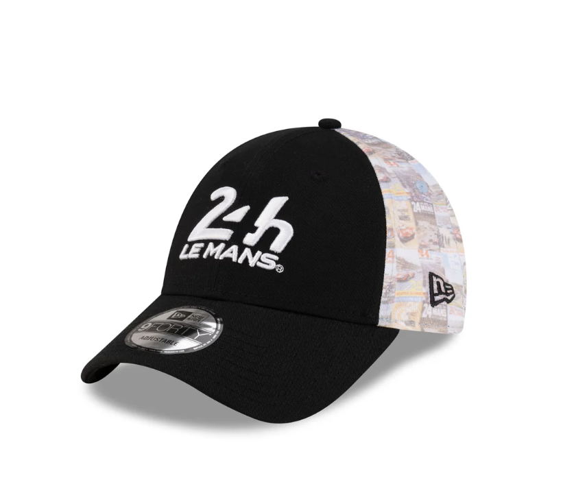 Mclaren Men's AOP 9Forty 24 Hours Le Mans Black Cap 2025-Fanwear