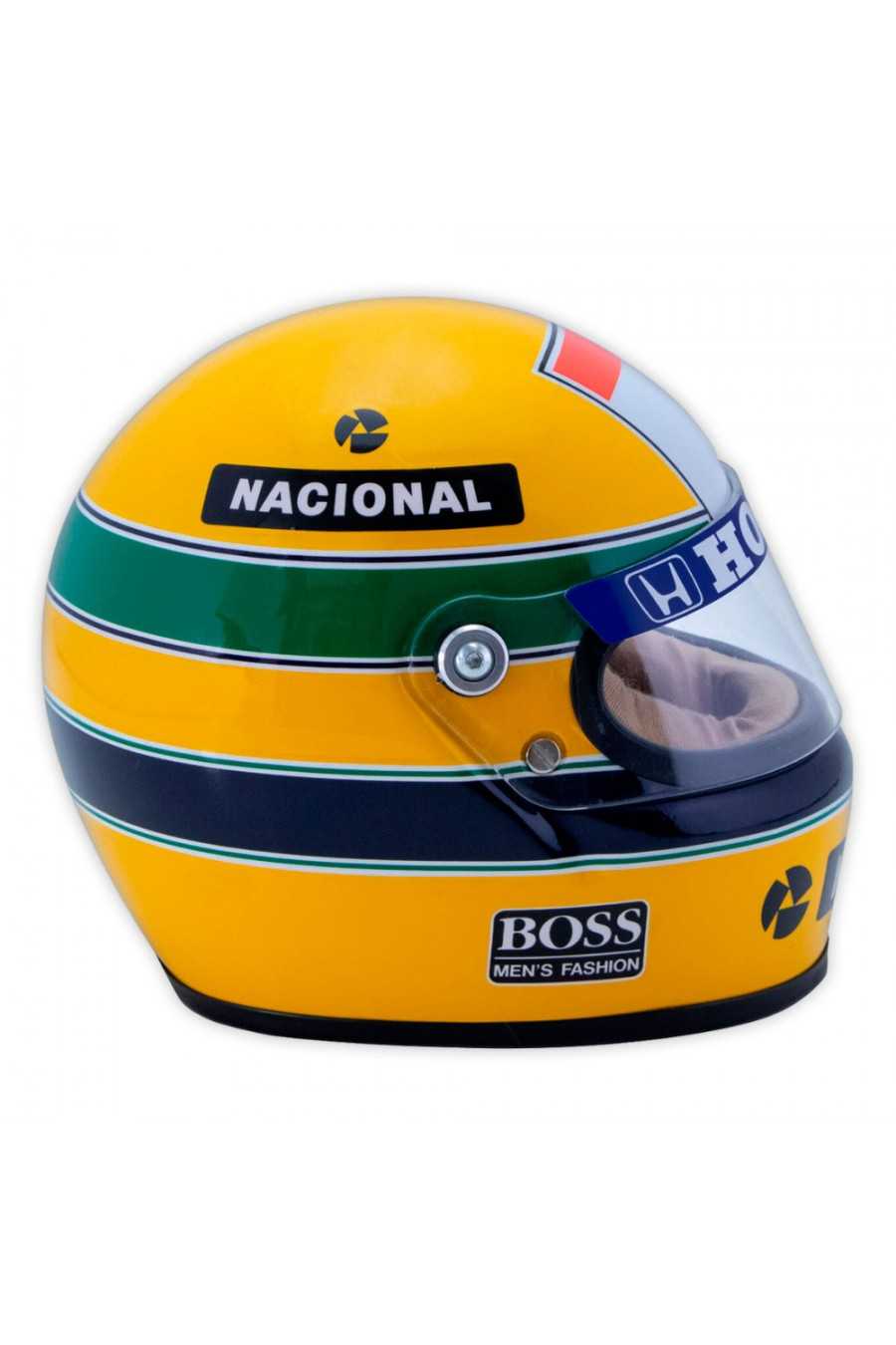 Half Scale Model | Ayrton Senna Helmet 1988