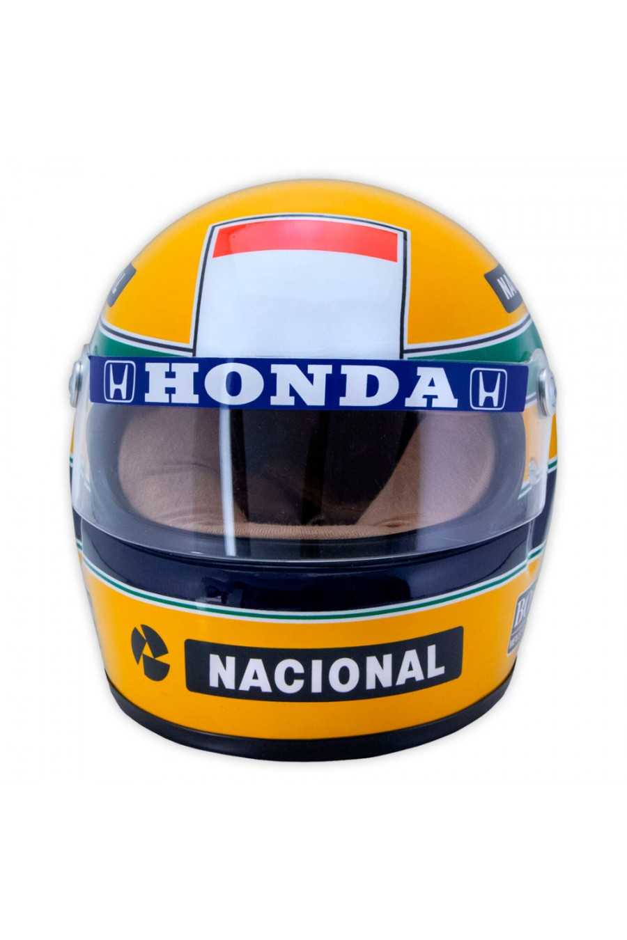 Half Scale Model | Ayrton Senna Helmet 1988