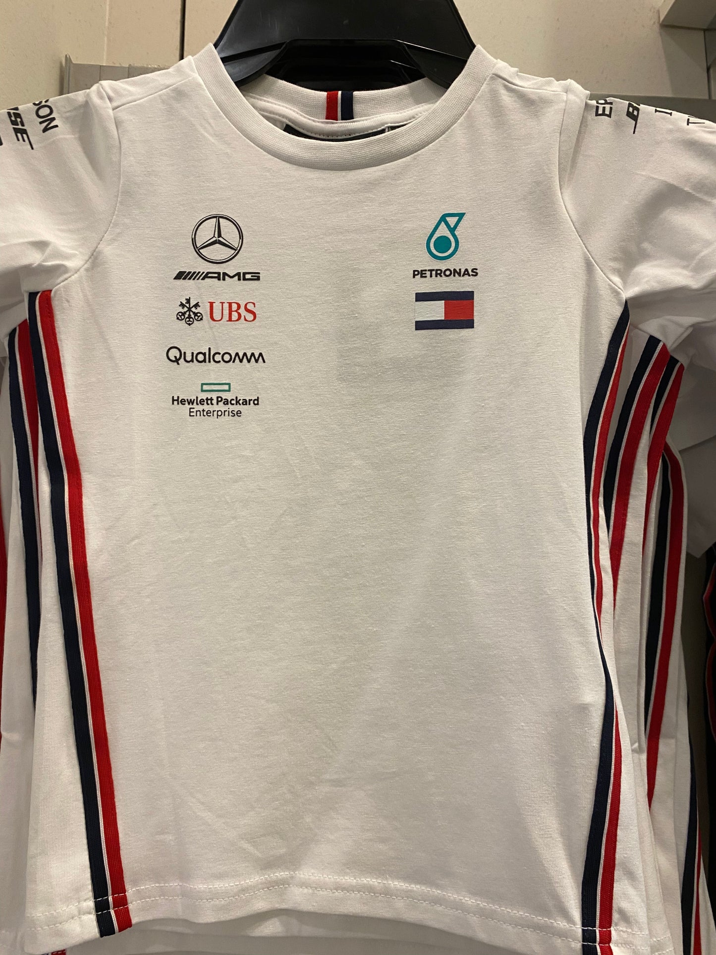 Mercedes-AMG Petronas Motorsport Kids Driver T-Shirt 2018 White - Rp Teamwear