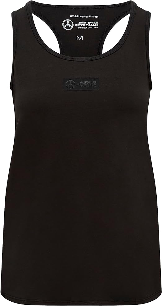 Mercedes-AMG Petronas Formula 1 Team Women's Stealth Racerback Black 2023-Fanwear