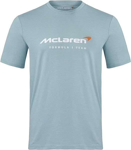 Mclaren Men's Team Core Essentials T-Shirt Cloud Blue 2023-Fanwear