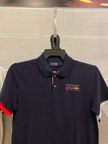 Red Bull Racing Mens Classic Polo Navy - Fanwear