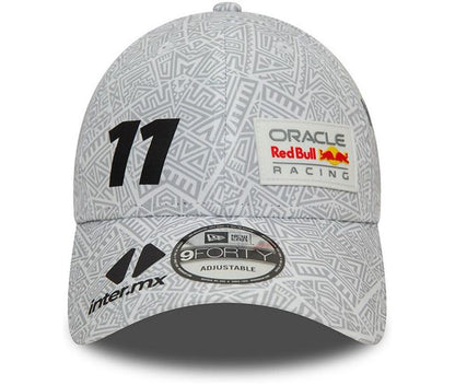 Red Bull Racing Special Edition Mexico Sergio Perez 9Forty White Gray Cap 2023-RP Teamwear
