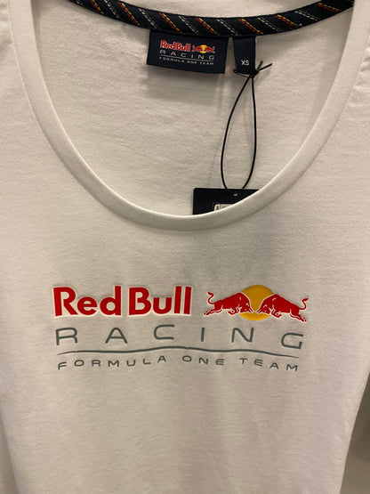 Red Bull Racing Womens Logo T-Shirt 2017 White - Fanwear
